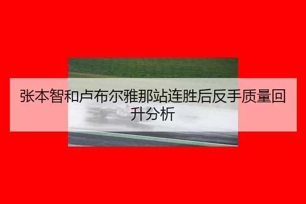张本智和卢布尔雅那站连胜后反手质量回升分析